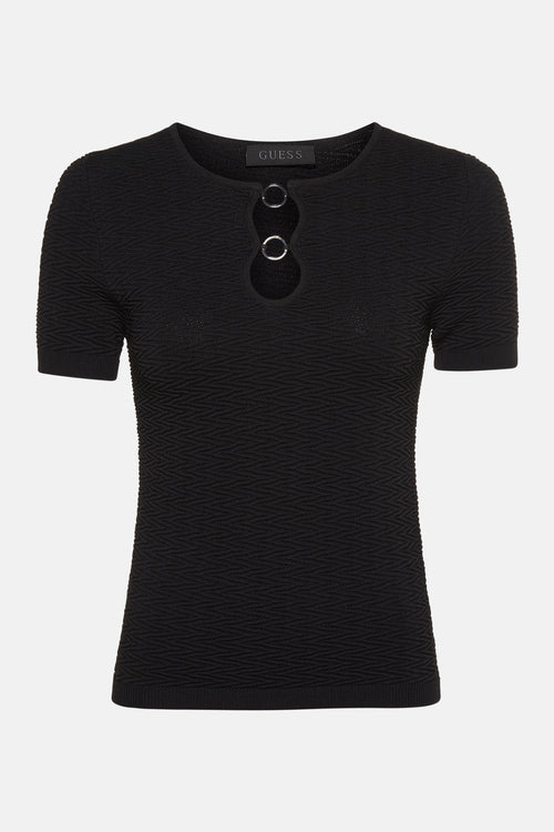 T-shirt met korte mouwen - zwart