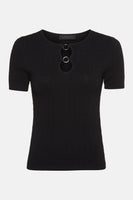 T-shirt met korte mouwen - zwart