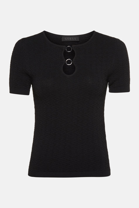 T-shirt met korte mouwen - zwart