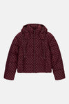 Dames tops jas gewatteerd rood - Guess®