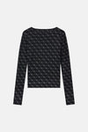 T-shirt (manches longues) noir - Guess®