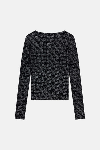 T-shirt (manches longues) noir - Guess®