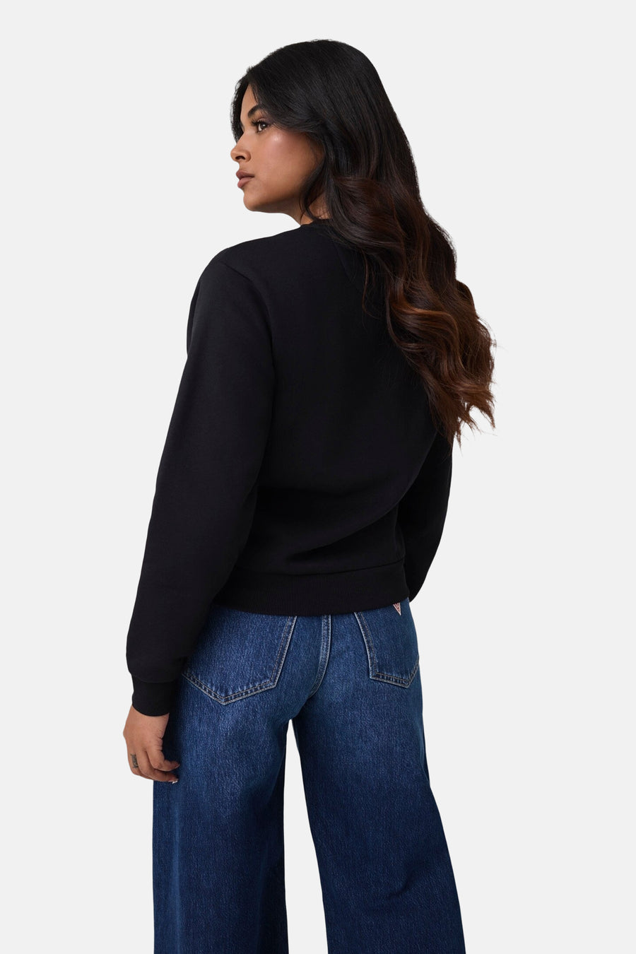 Sweat col rond noir - Guess®