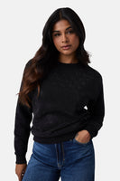 Sweat col rond noir - Guess®