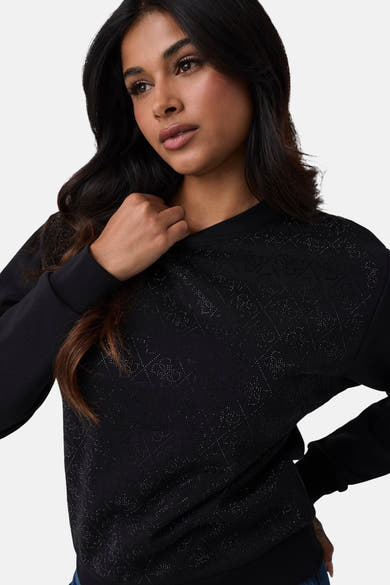 Sweat col rond noir - Guess®