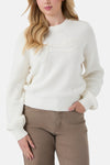 Trui met ronde hals wit - Guess®