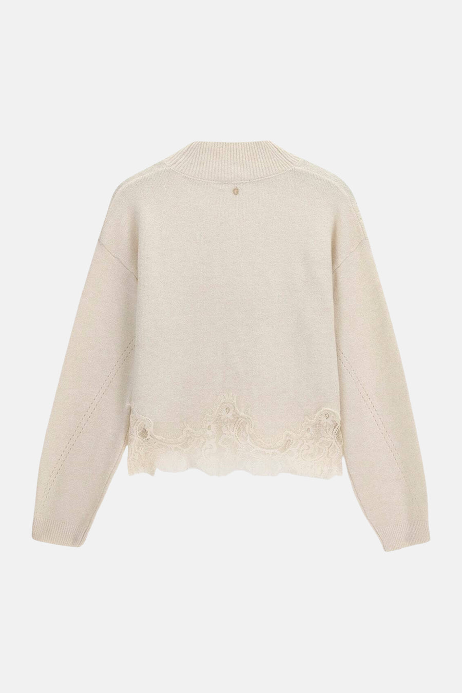 Pull col rond beige - Guess®