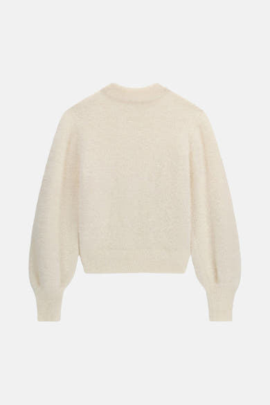 Trui met V-hals wit - Guess®
