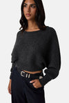 Trui met ronde hals grijs - Guess®