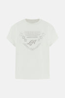 T-shirt met korte mouwen - wit