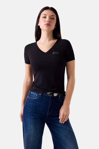 T-shirt (korte mouwen) zwart - Guess®