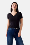 T-shirt (korte mouwen) zwart - Guess®