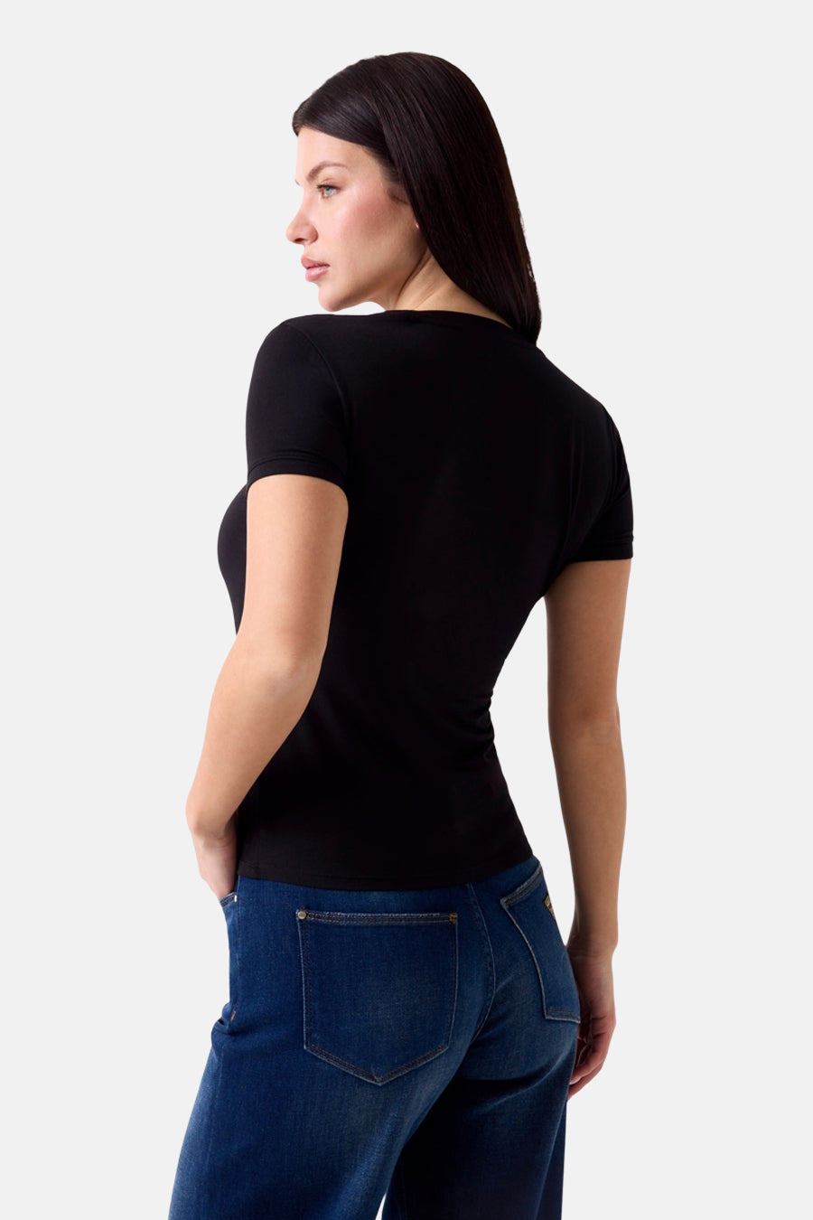 T-shirt (korte mouwen) zwart - Guess®