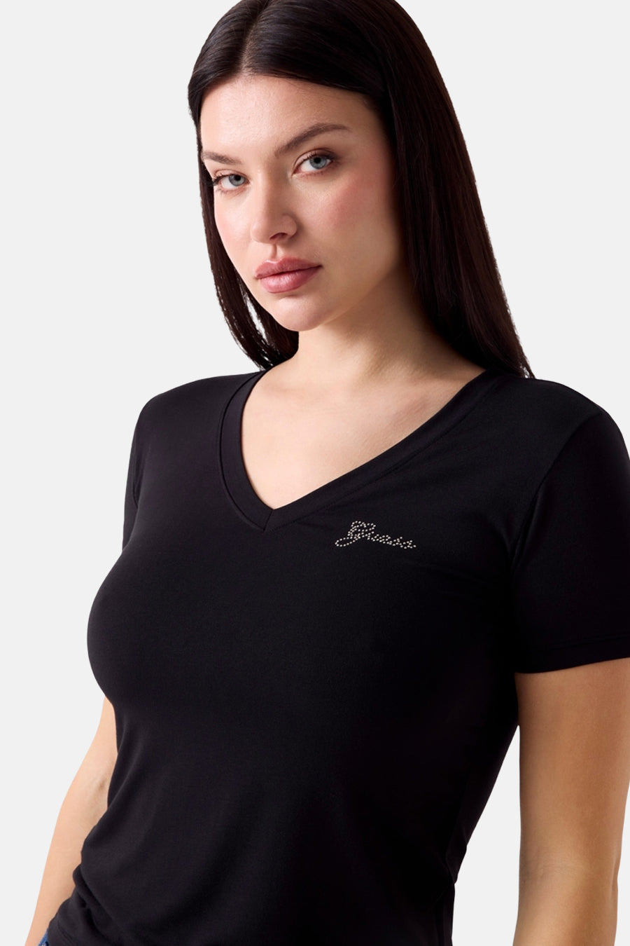 T-shirt (korte mouwen) zwart - Guess®