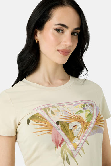 T-shirt - beige