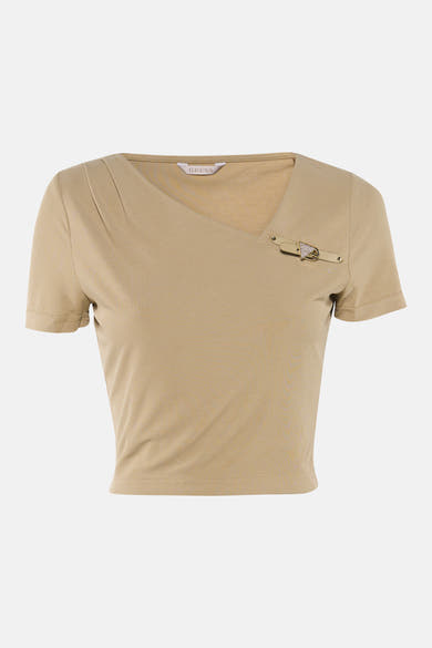 T-shirt à manches courtes - beige