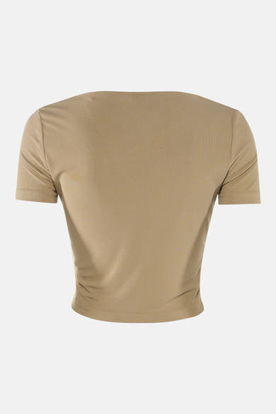 T-shirt à manches courtes - beige