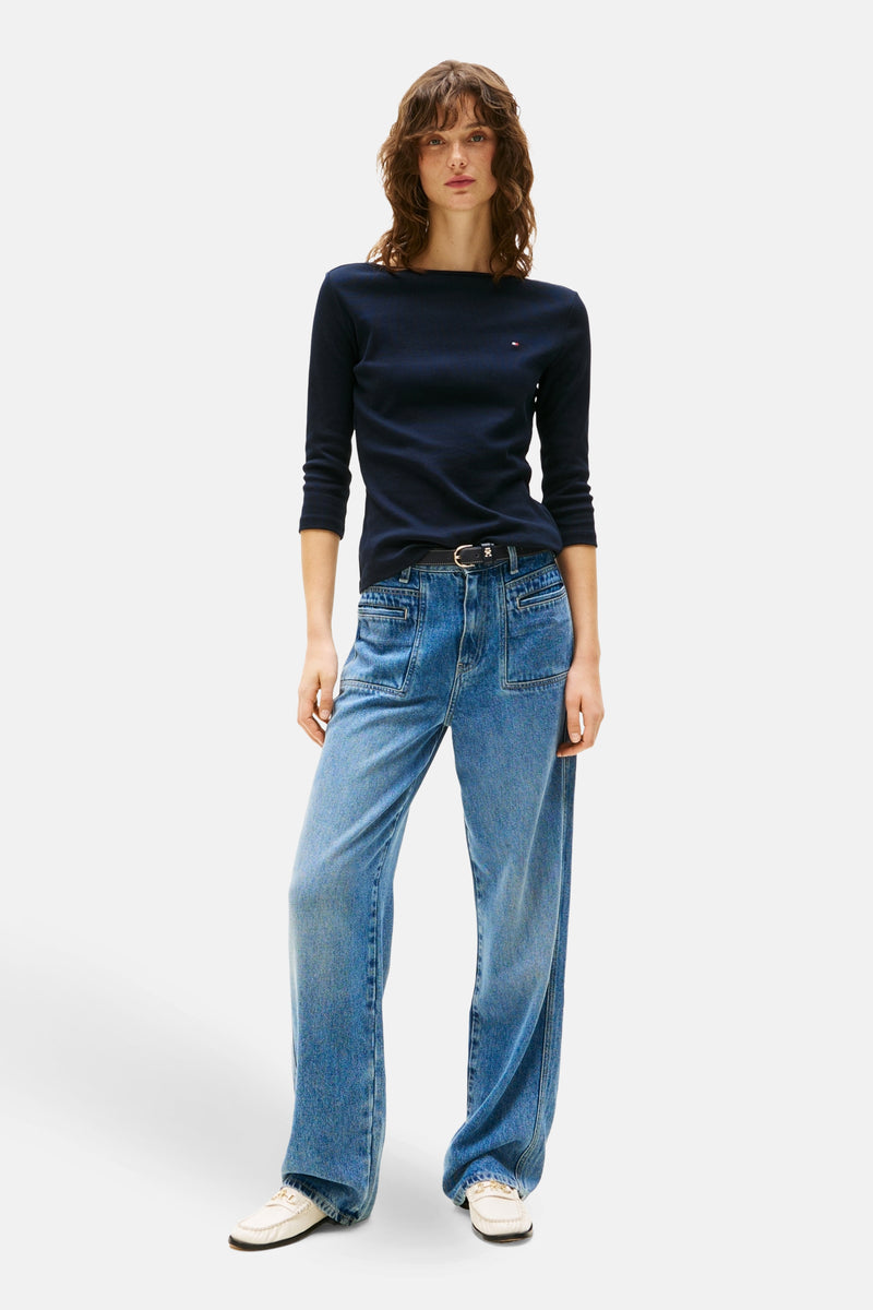 T-shirt met korte mouwen - Donkerblauw