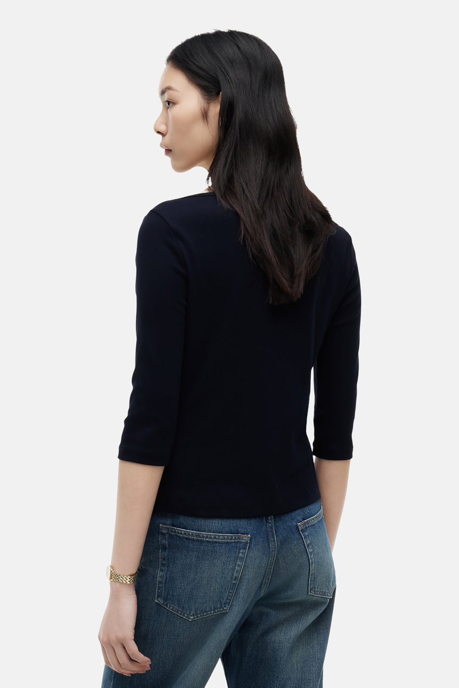 T-shirt à manches courtes - Bleu foncé