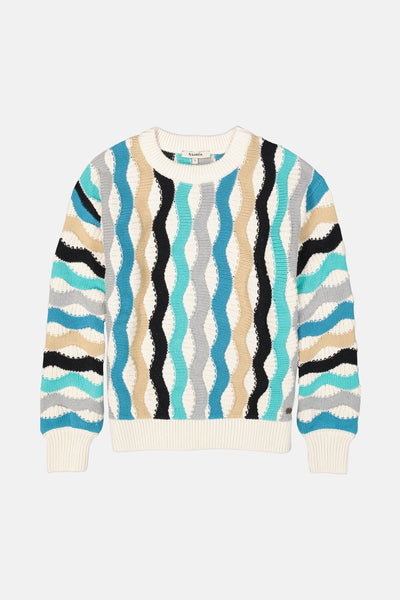 Trui met ronde hals Multicolor - GARCIA