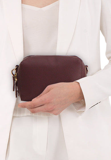 Sac à bandoulière - Bordeaux - VALENTINO BAGS - 6