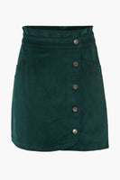 Jupe midi - vert