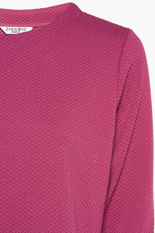 T-shirt (lange mouwen) Roze - ZABAIONE
