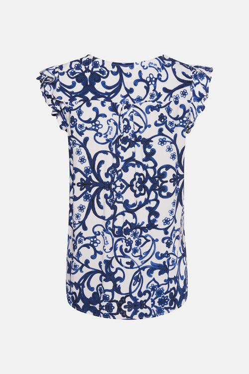 Blouse (korte mouwen) Multicolor - ZABAIONE