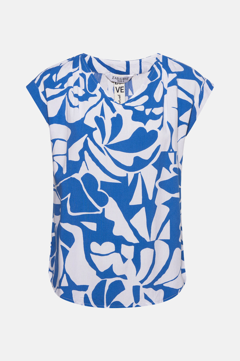 Blouse (korte mouwen) Multicolor - ZABAIONE