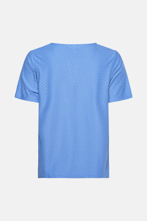 Top (korte mouwen) Blauw - ZABAIONE