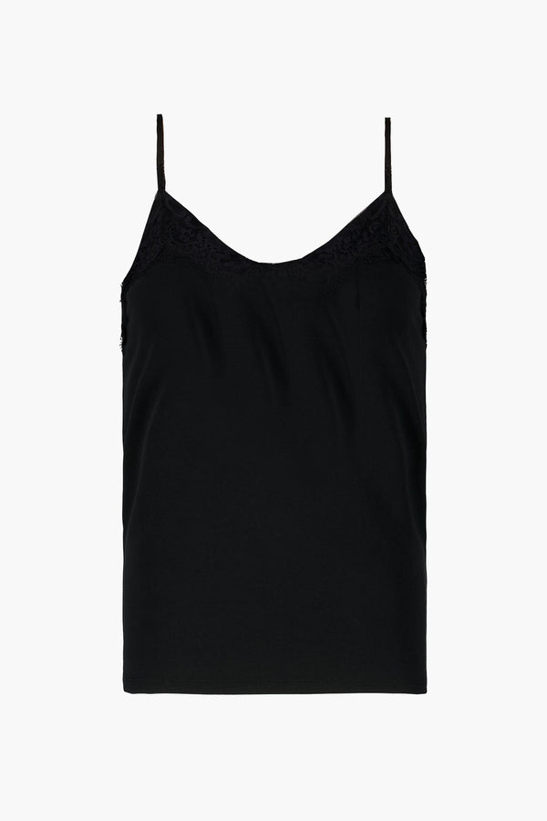 Top (bandes fines) Noir - GARCIA