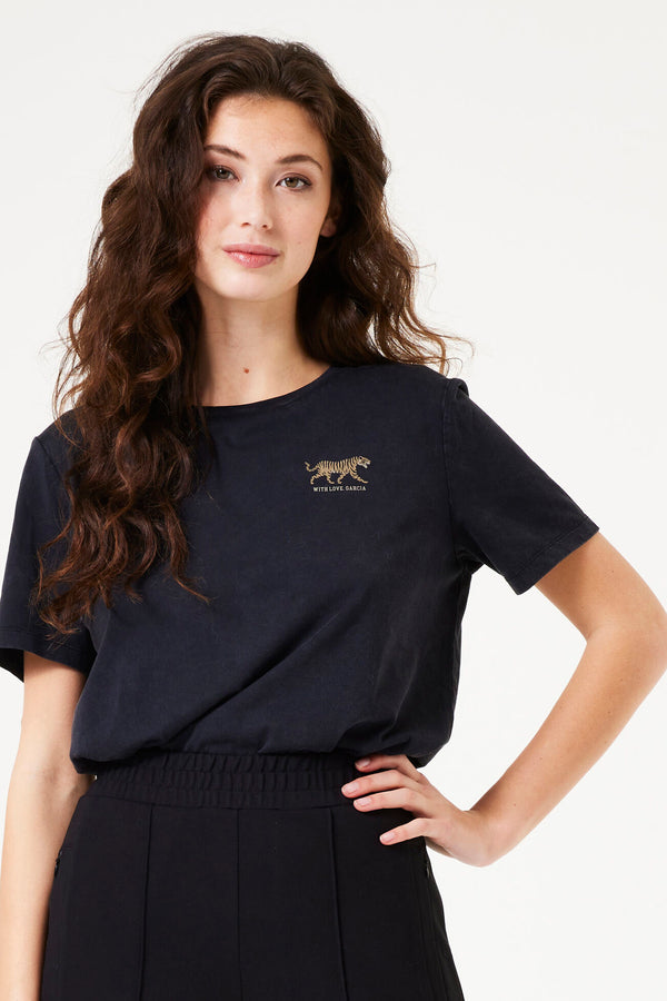 T-shirt (korte mouwen) Wit - GARCIA