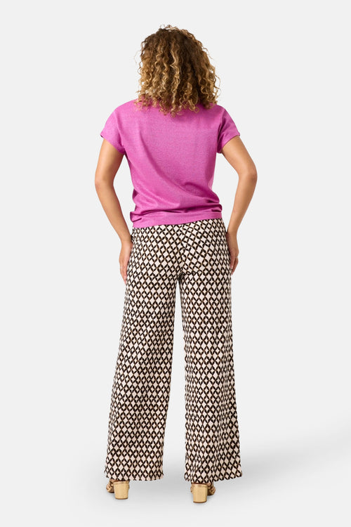 Top (korte mouwen) Mauve - GARCIA