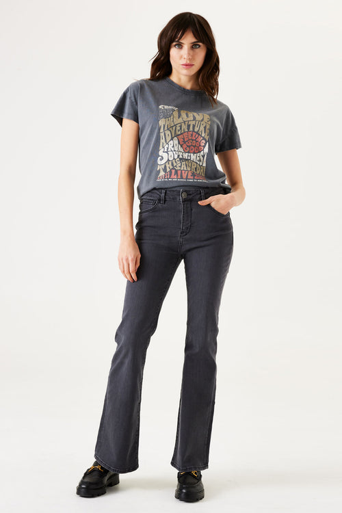 T-shirt met korte mouwen - grijs