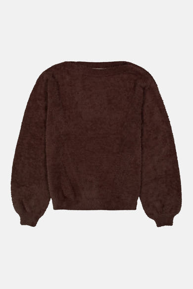 Trui met ronde hals bruin - GARCIA