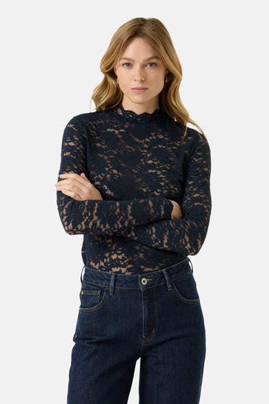 Top (lange mouwen) blauw - GARCIA