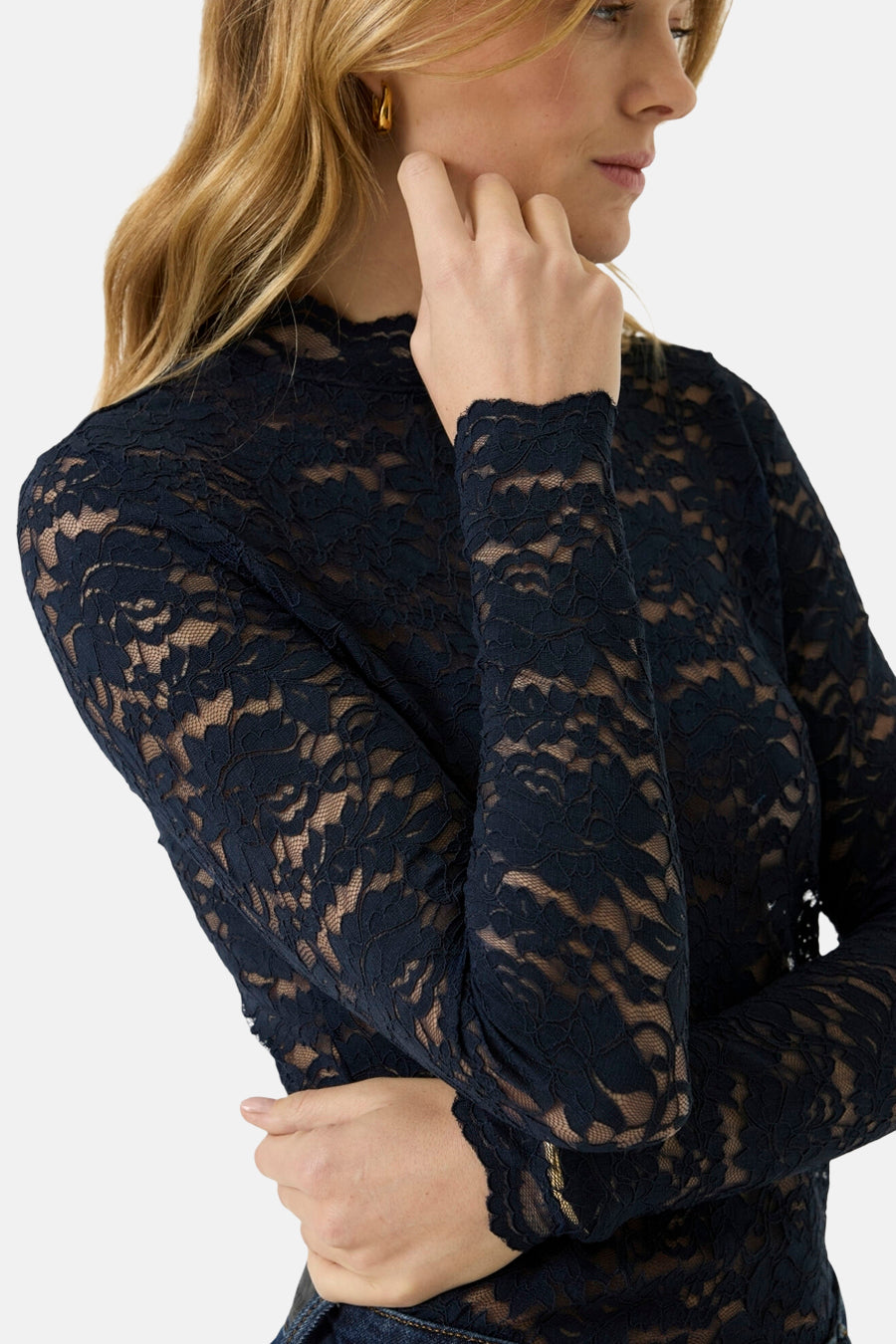 Top (lange mouwen) blauw - GARCIA