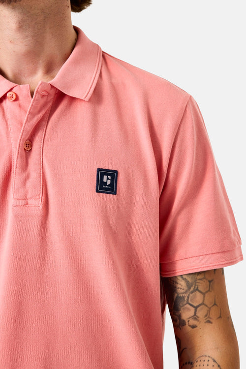 	Heren tops polo korte mouw Roze - GARCIA