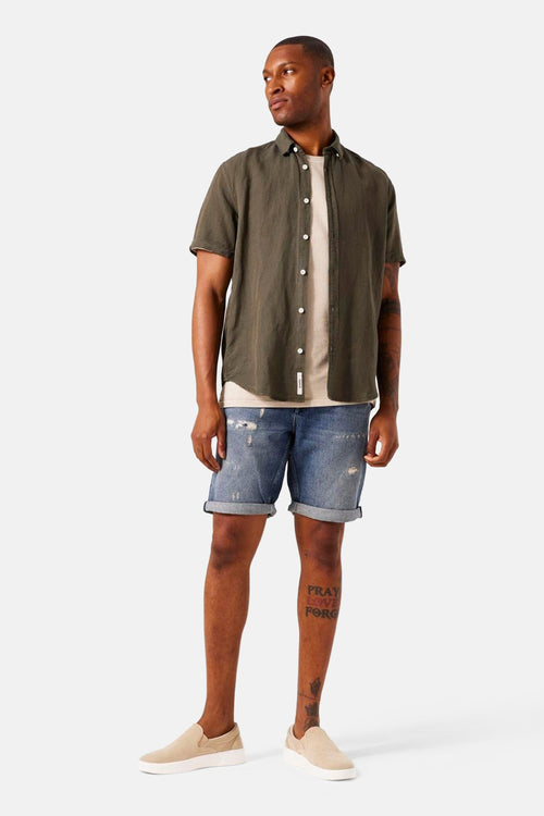 Chemise (manches courtes) KAHKI - GARCIA