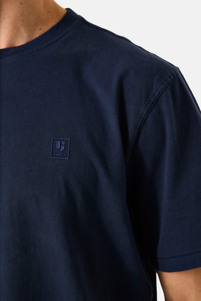 T-shirt met korte mouwen - blauw