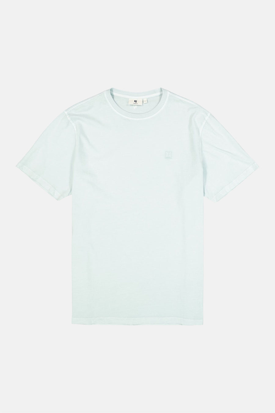 T-shirt vert à manches courtes de GARCIA, uni et décontracté.