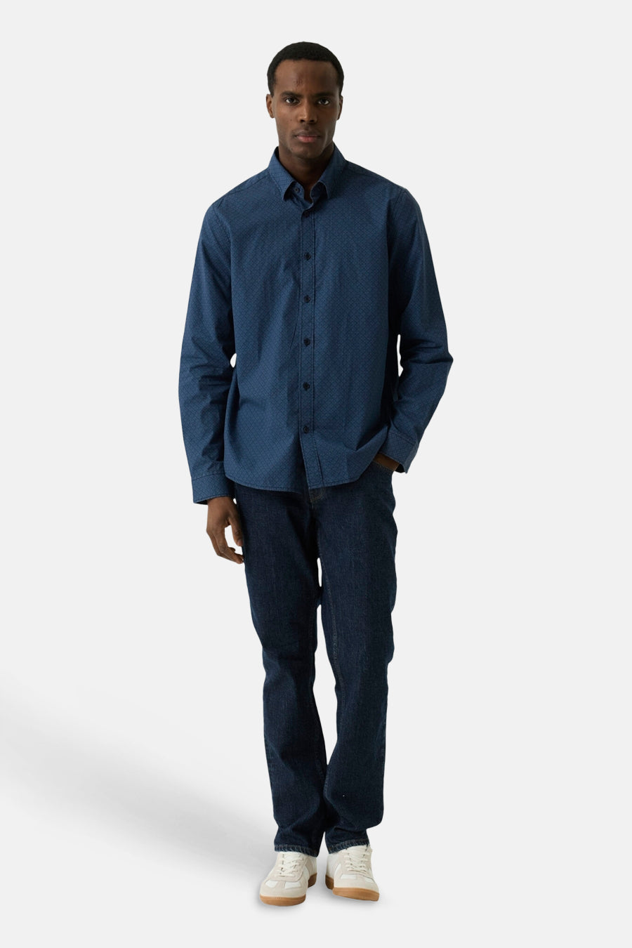 Chemise (manches longues) bleu - GARCIA