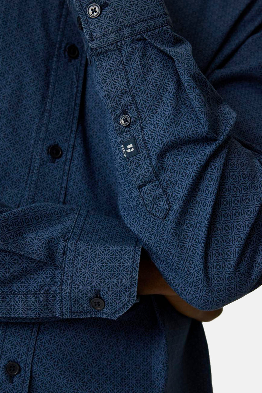 Chemise (manches longues) bleu - GARCIA