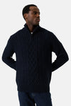 Trui met rolkraag blauw - GARCIA