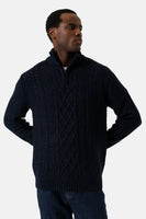 Trui met rolkraag blauw - GARCIA