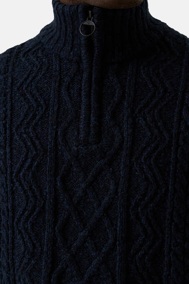 Trui met rolkraag blauw - GARCIA