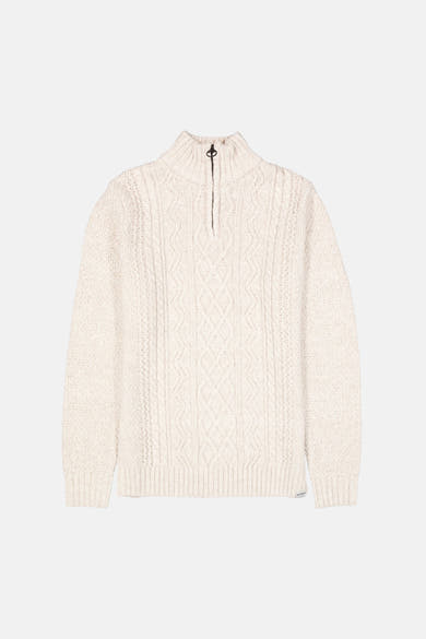 Trui met rolkraag beige - GARCIA