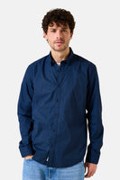 Chemise à manches longues - bleu