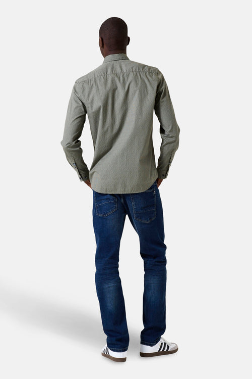 Hemd met lange mouwen - khaki