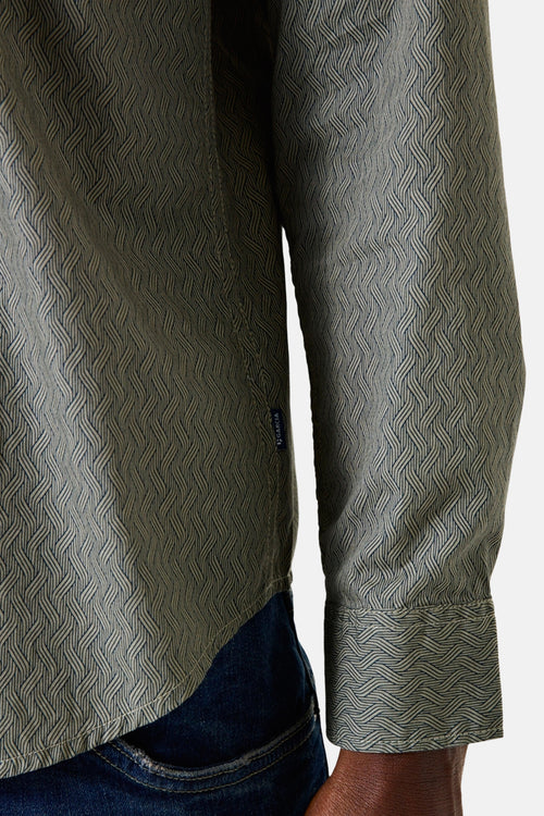 Hemd met lange mouwen - khaki